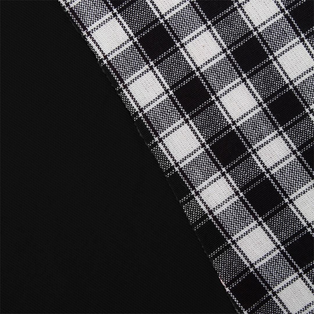 Table Cloth Black Cotton 10oz(310gsm) duck Canvas Fabric Dining Tablecover for decoration Machine Washable Made in India by Home Heart Brand