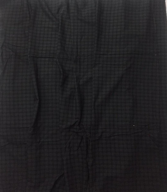 Fabric soft cotton Navy blue plaid home spun Fabric choose your yard in cut collection by HOME HEART Brands (Made in India)