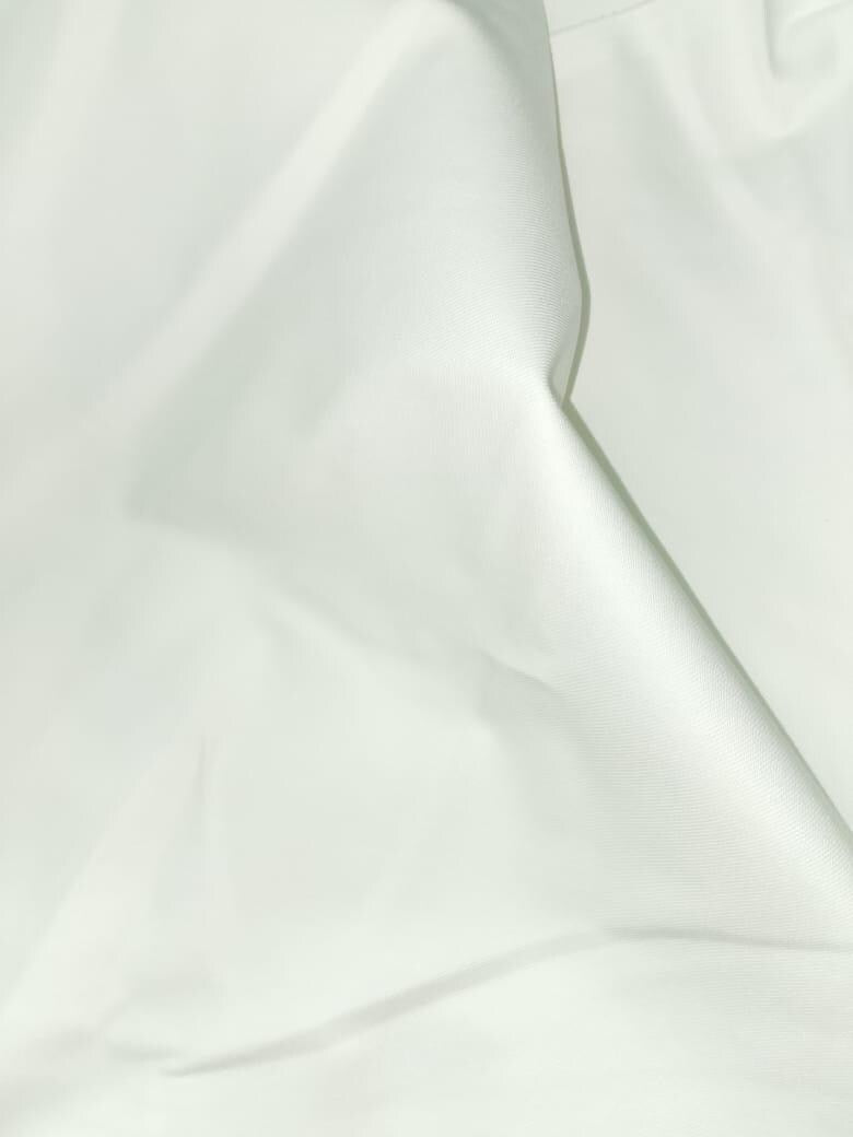 OffWhite Cotton Twill Fabric 58” Wide 490 GSM Ventana Twill Heavyweight Durable yard in cut collection by HOME HEART Brands (Made in India)