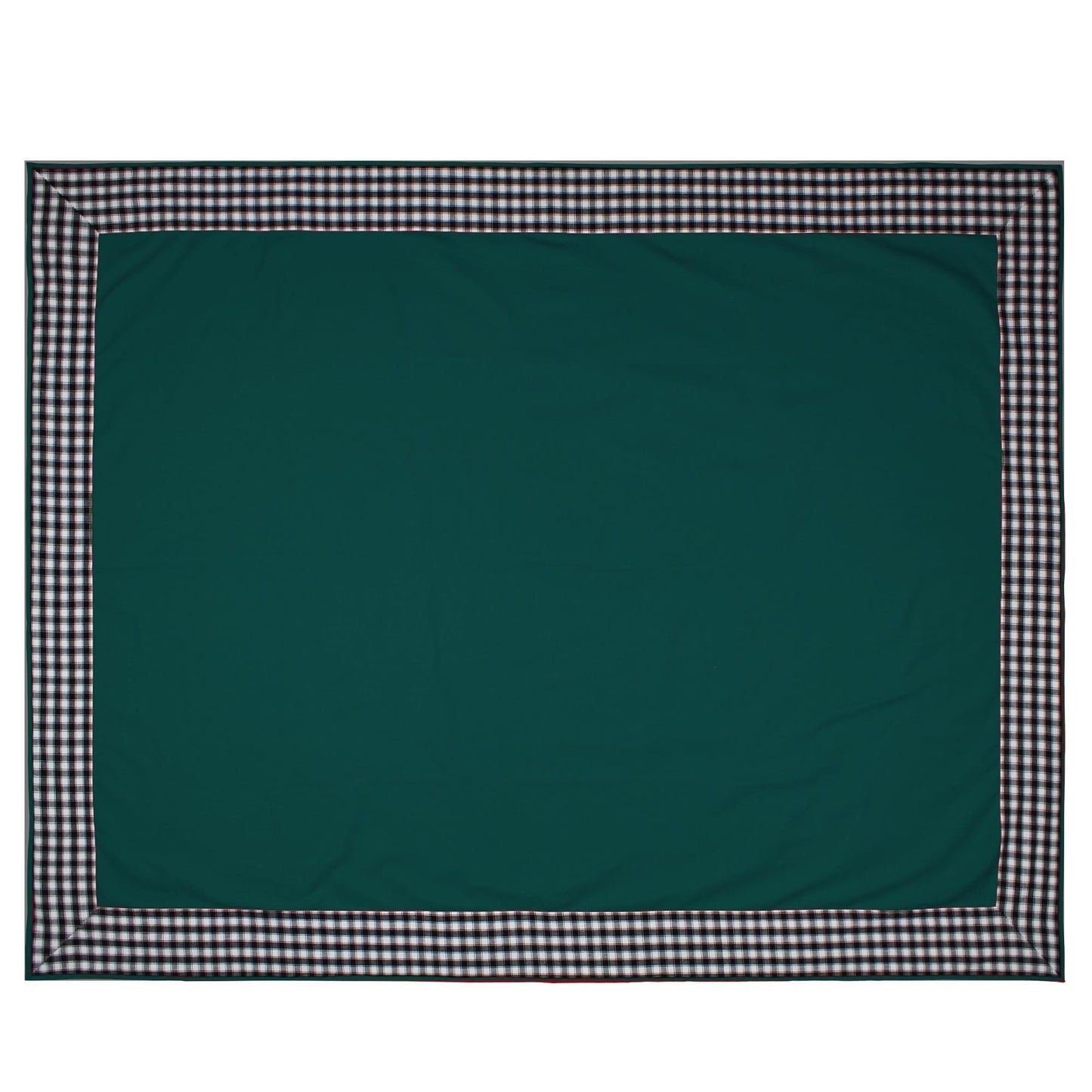 Table Cloth Myrtle Green 10oz(310 gsm) duck Canvas cotton Fabric Dining Tablecover and Machine Washable Made in India by Home Heart Brands