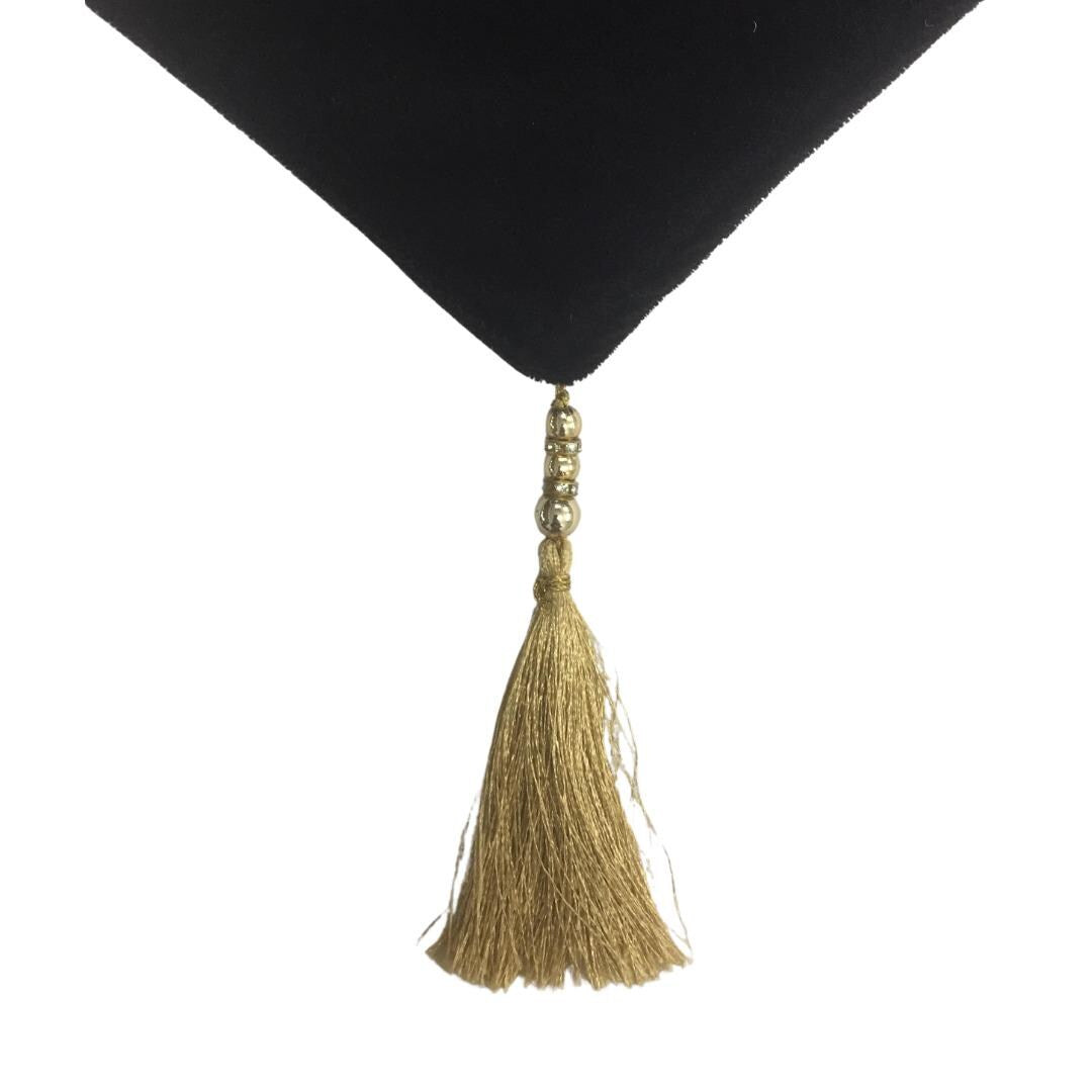 Velvet Table Runner & Toppers Premium black velvet fabric double layer reversible Decorative by Home Heart Brands(made in India)