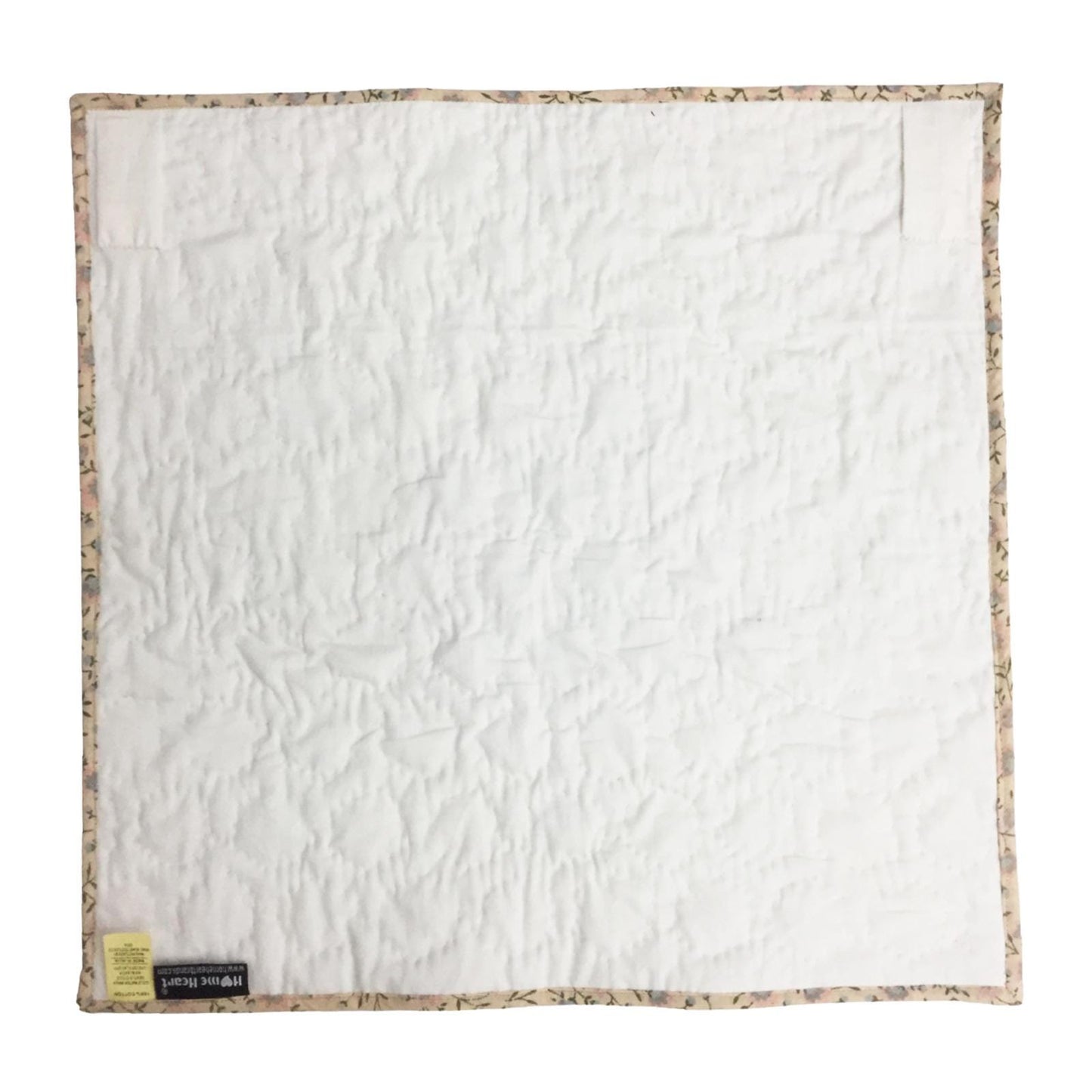 Hand made Throw, wall hanging ,Table Top Grandmother's flower Garden calico flower hand quilt, Hexagon by Home Heart brands (Made in India)