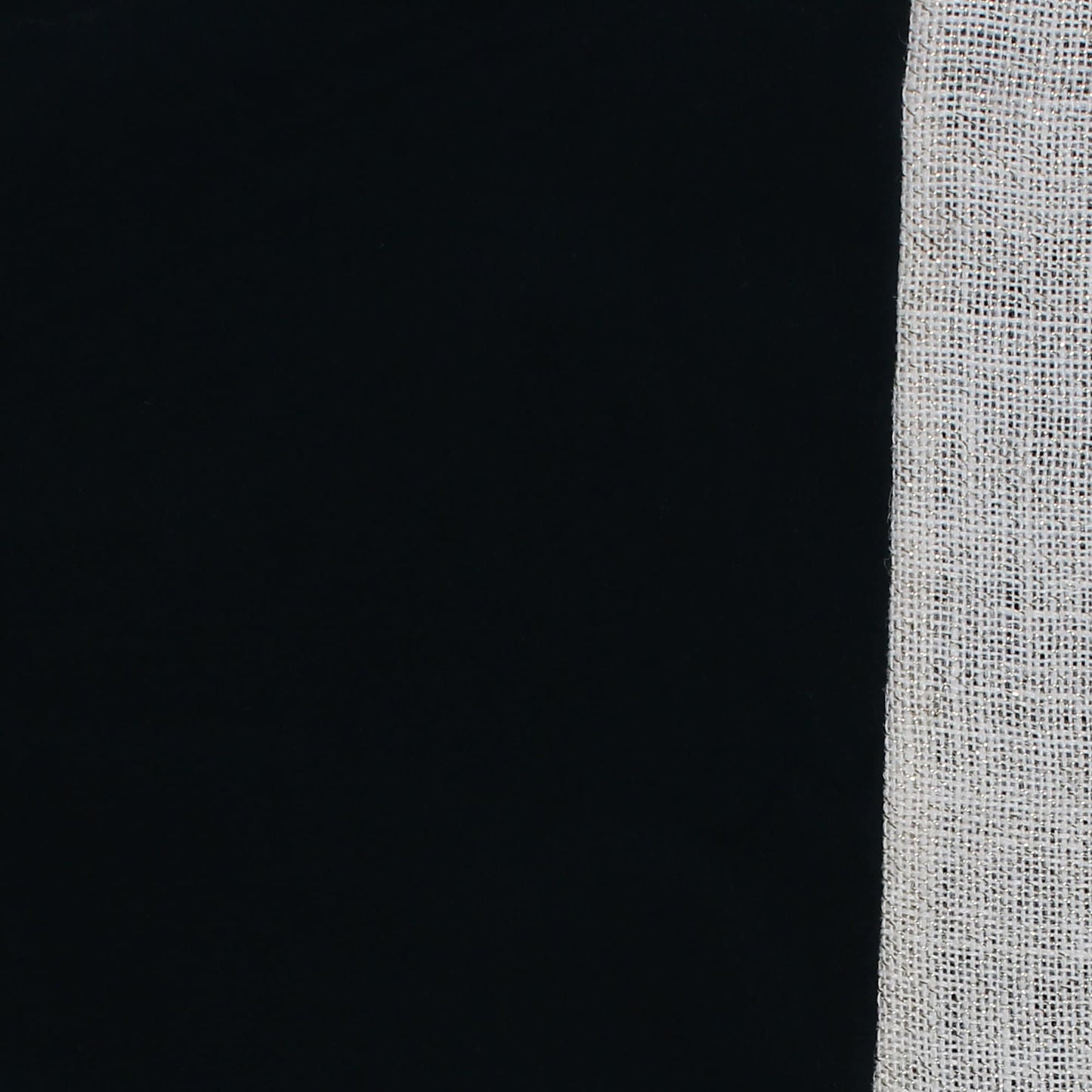 Velvet Table Runner & Toppers Premium dark green with ivory lurex jute border double layer by Home Heart Brands(made in INDIA)