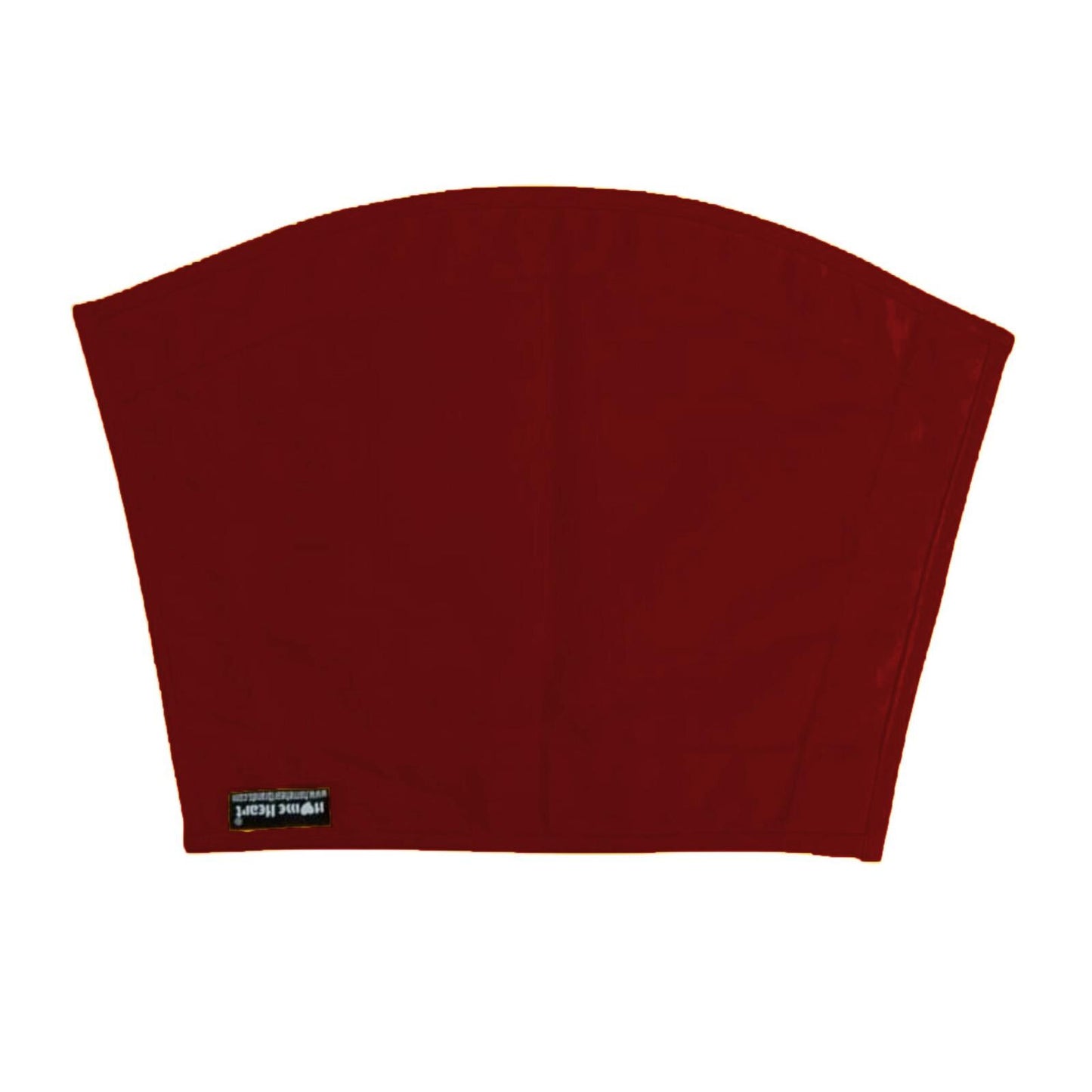 Wedge placemat, Trivet, table mat Burgundy Fan-Shaped Wedge Duck Cotton sturdy Canvas 10oz(310 gsm) by HOME HEART Brands( Made in India)