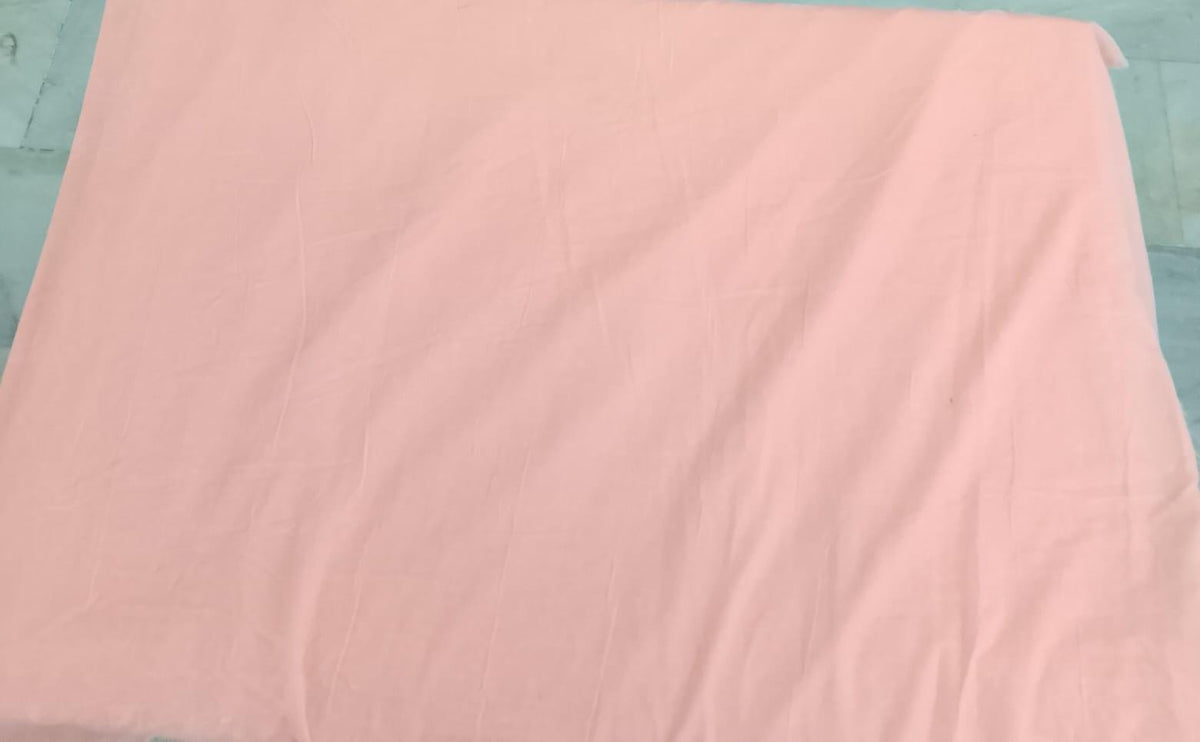 Peach Champagne Velvet Fabric by the Yard 42" width Soft Luxury Velvet for Curtains & Home Décor by HOME HEART Brands(Made in India)