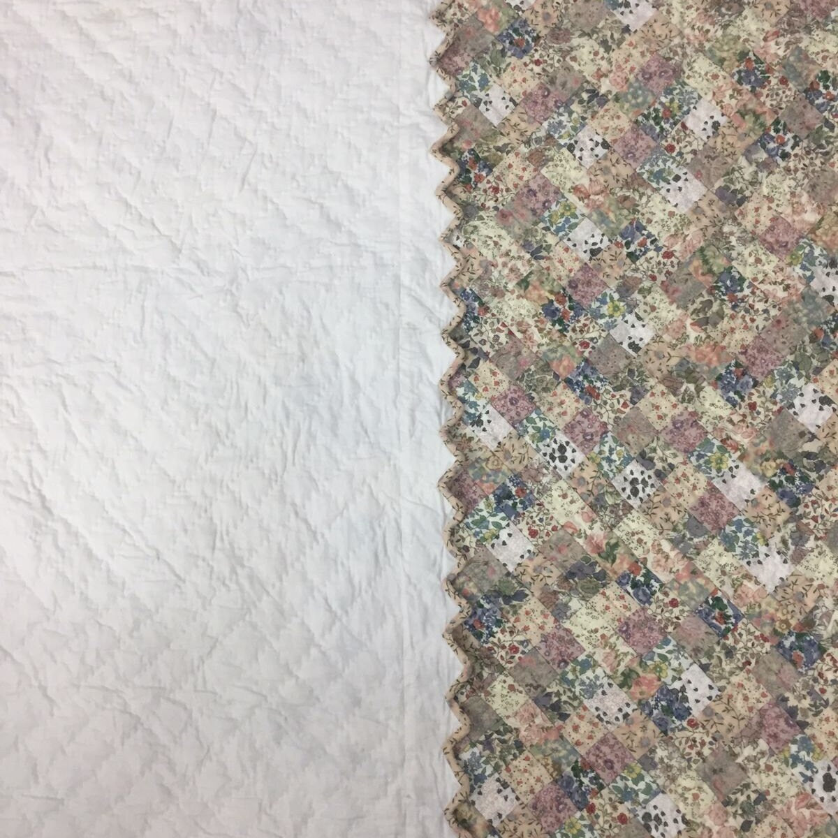 Make to order :Amish quilt plaid country floral Hand Quilted heirloom quality intricate size patchwork by HOME HEART Brands(Made in India)