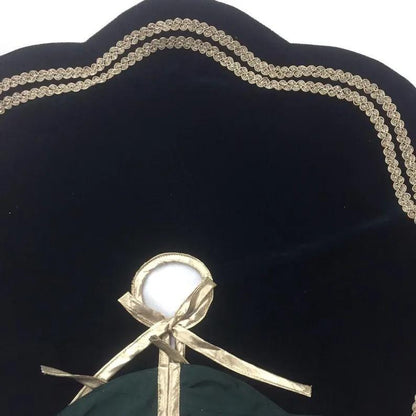 Christmas tree skirt Luxurious bottle green velvet with gold double Layer Heirloom Quality by HOME HEART Brands(Made in India)