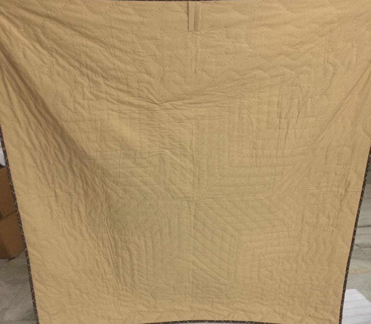 Wall hanging country quilt,Throws,Table topper Hand quilted quilt Autumn splendor 44"x44" Cotton Heirloom Quality by HOME HEART Brands