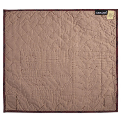 Hand made Hand quilted Throw Quilt, Table Topper 20"x20" welcome home crow quilt by Home Heart brands (Made in India)