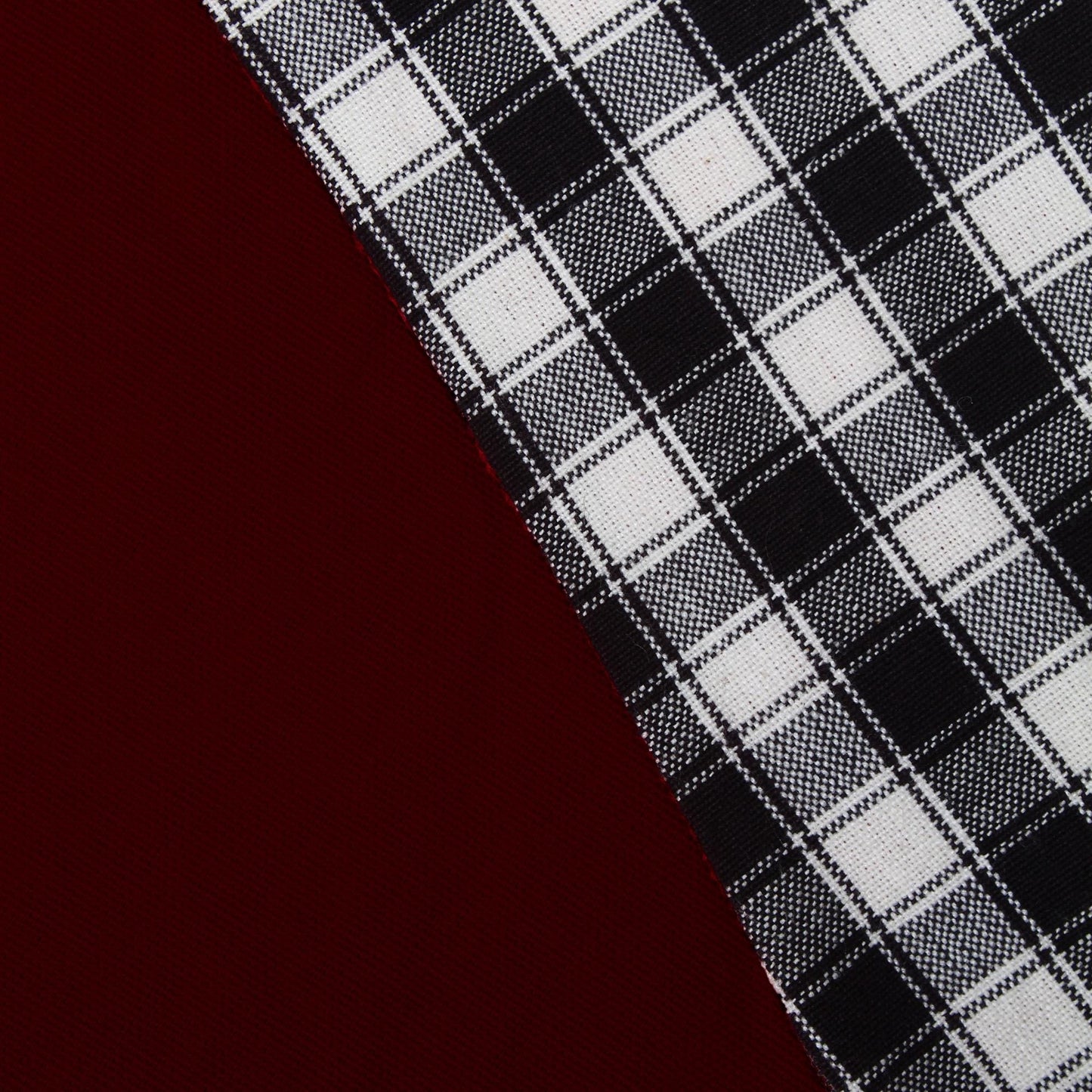 Christmas tree Mat, tabletop mat,dining Table cover Burgundy 10oz(310 gsm) cotton duck fabric Washable Made in India by Home Heart Brands