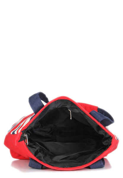 Union Jack Flag duck heavy Tote Bag  Shopping Bag, Union Jack Patterned Shopping Bag, by HOME HEART Brands 2 color Available