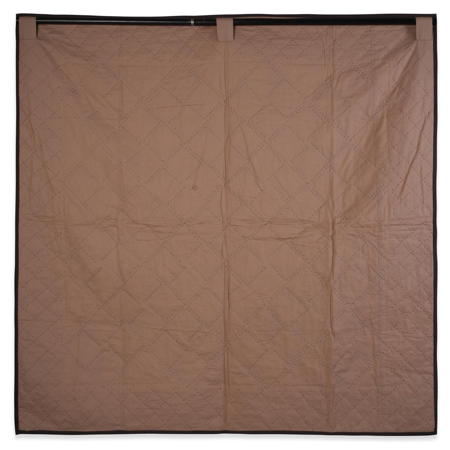 Hand made calico plaid Pinwheel 44"x44" Cotton Hand Quilted patchwork Wall hanging & Toppers, baby quilt by HOME HEART Brands