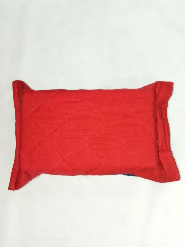 Tissue box Cover 8"x12" handcrafted Union Jack patchwork quilted Cover – 100% Cotton by HOME HEART Brands(Made in India)