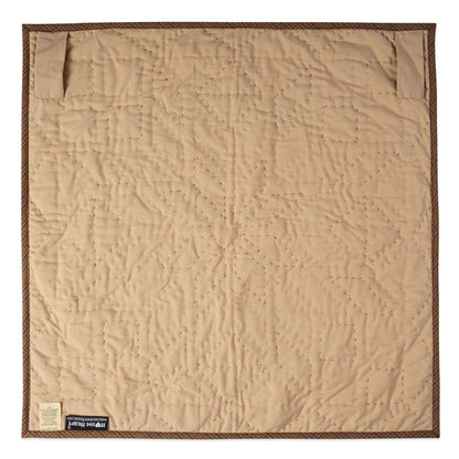 Hand made Hand quilted Throw Quilt, Table Topper 20"x20" Broken star quilt by Home Heart brands (Made in India)