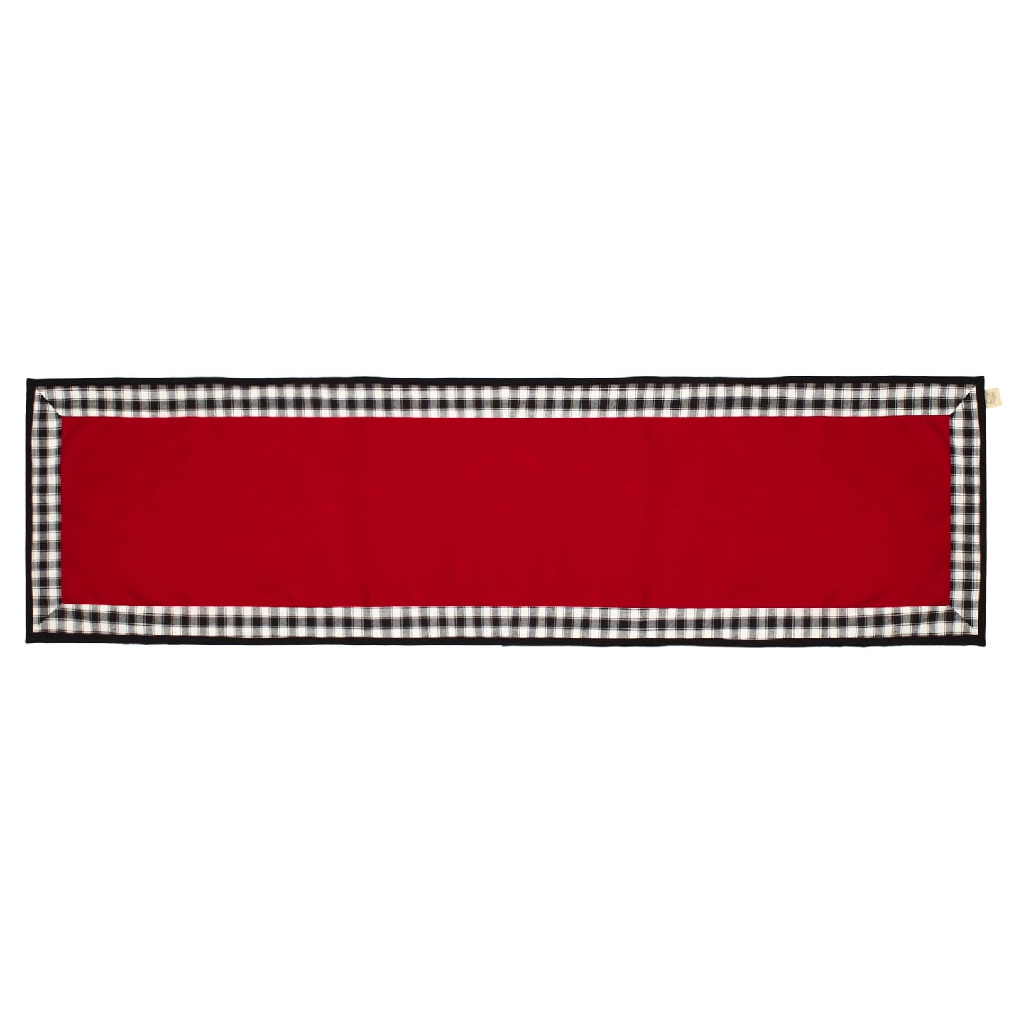 Table runner Premium tapestry fabric Red duck cotton fabric with red black border Table Runner & Toppers made in India by Home Heart Brands