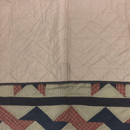 Hand made Hand quilted Throw Quilt, Table Toppers 44"x44"  Christmas star galore patchwork Cotton quilt by Home Heart brands (Made in India)