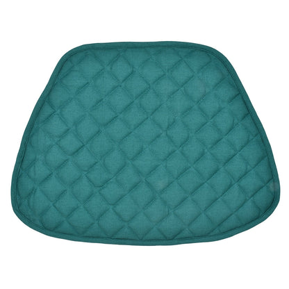 Wedge quilted placemat ,Trivet, pot holder, table mat irish green duck cotton reversible by HOME HEART Brands( Made in India)