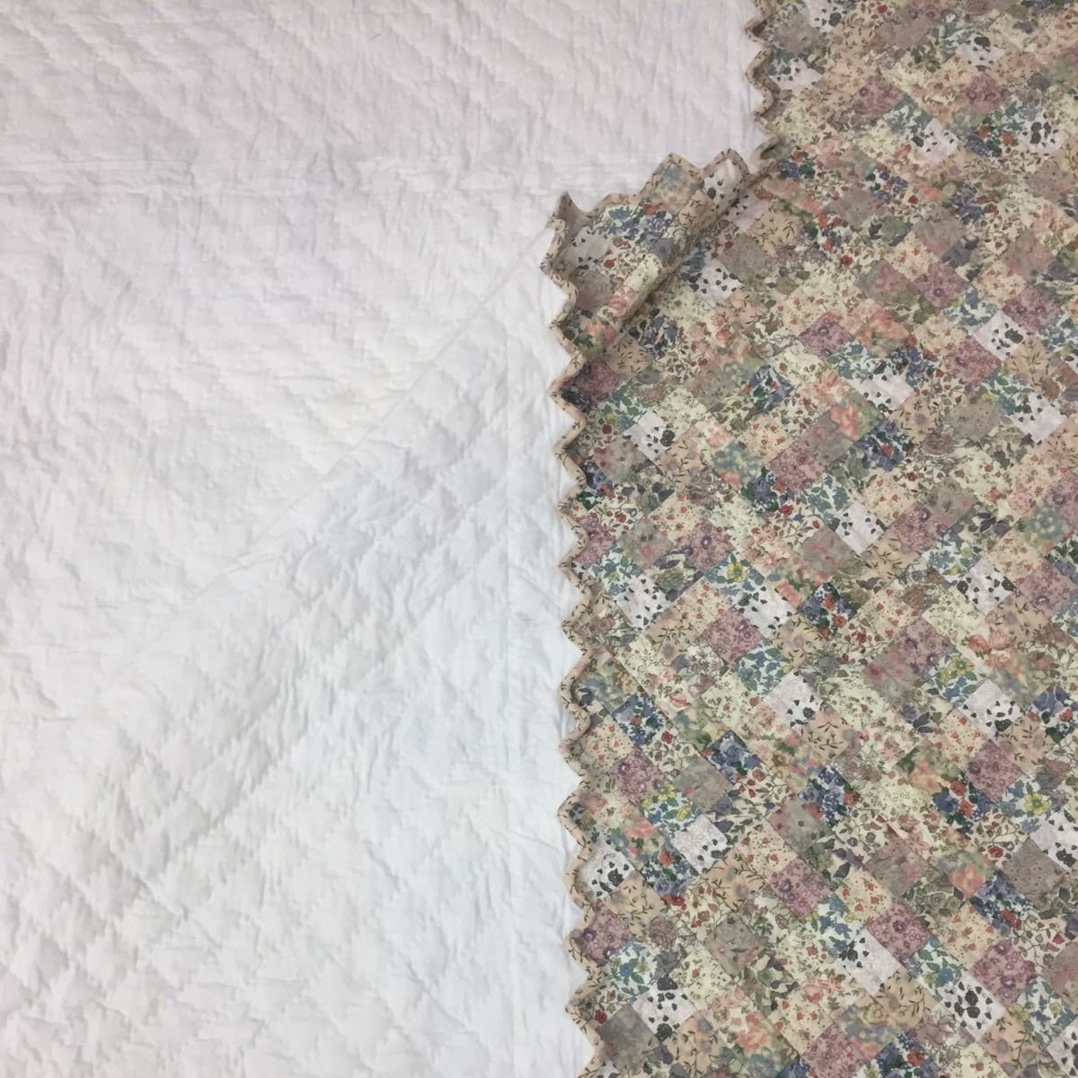 Make to order :Amish quilt plaid country floral Hand Quilted heirloom quality intricate size patchwork by HOME HEART Brands(Made in India)