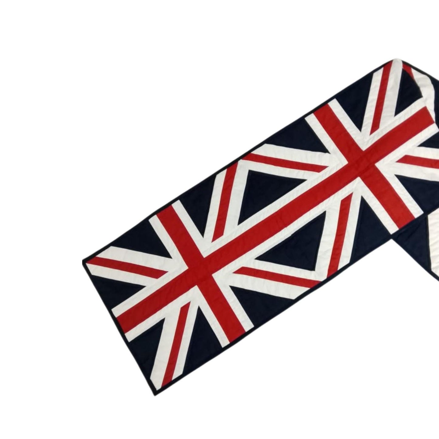 Table runner quilted patchwork Table Runner & Toppers Union Jack British Flag Handmade Cotton Patchwork  by HOME HEART Brands(made in INDIA)