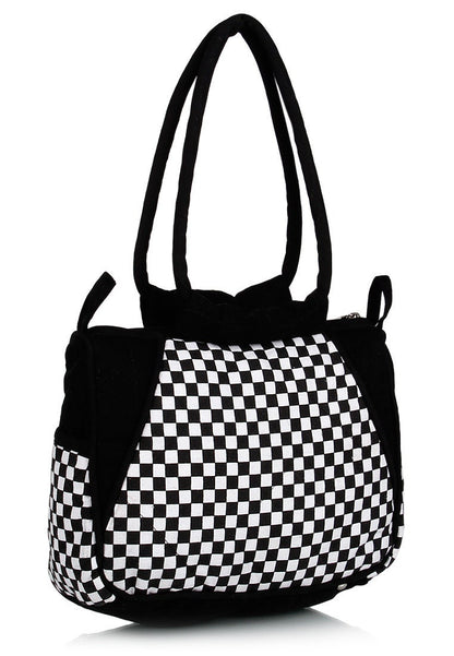 Women's canvas hand bag duck cotton Cute & classic by HOME HEART Brands (made in INDIA)