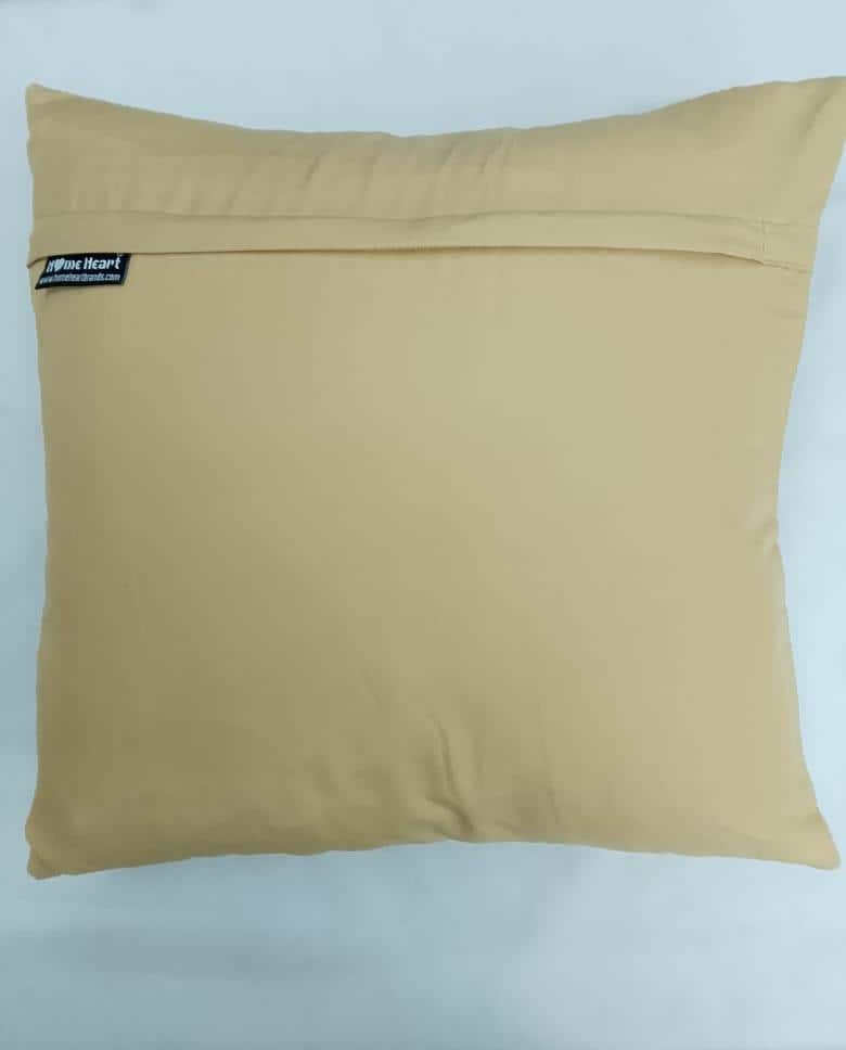 Hand made hand quilted patchwork pillow, cushion cover, calico American Flag Primitive pillow cover by HOME HEART Brands(made in India)