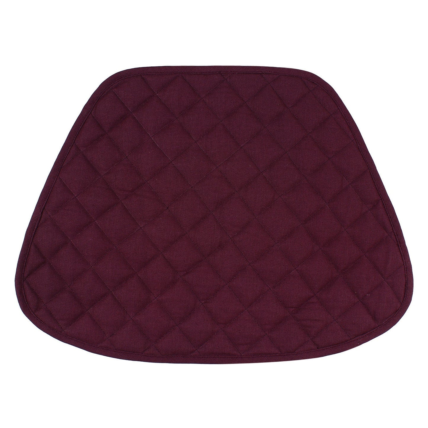 Wedge quilted placemat ,Trivet, pot holder, table mat purple duck cotton reversible by HOME HEART Brands( Made in India)
