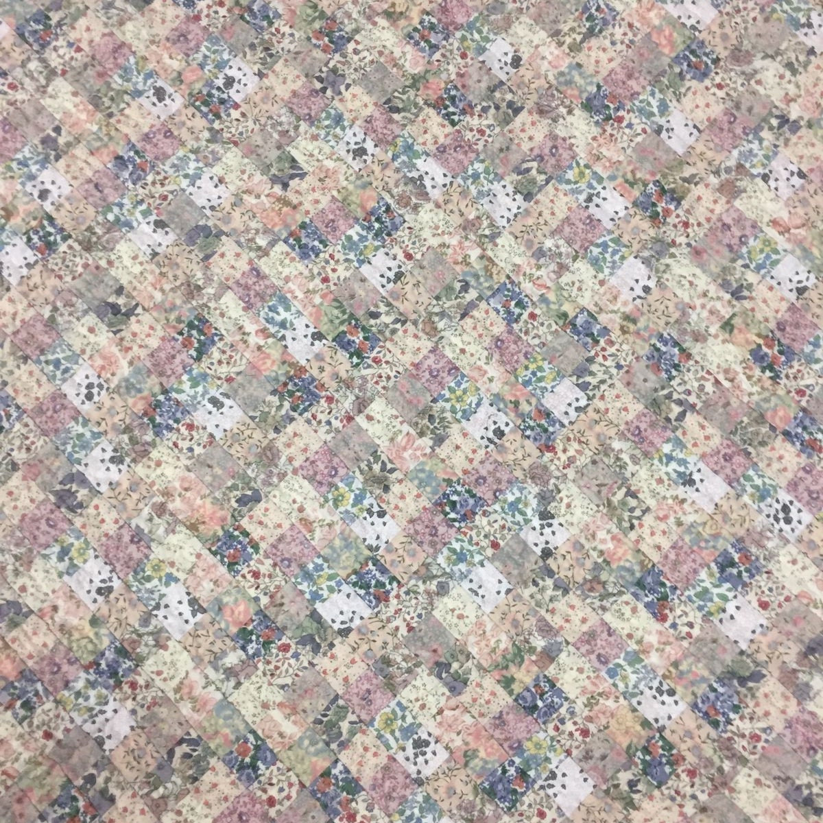 Make to order :Amish quilt plaid country floral Hand Quilted heirloom quality intricate size patchwork by HOME HEART Brands(Made in India)