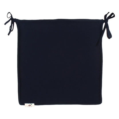 Chair Pad Premium tapestry cotton fabric OLD GLORY 2 inch thick seat pad with ties Any Size Available by Home Heart Brands(Made in India)