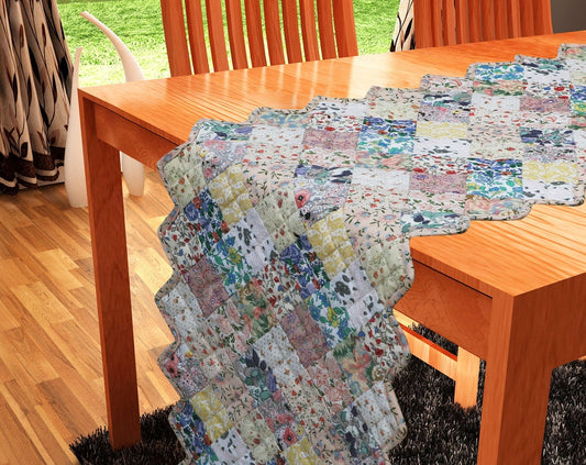 Calico Country Floral Table Runner