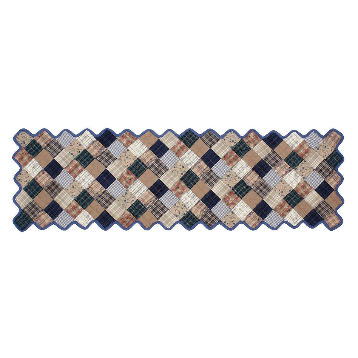 Quilted Table Runner & Toppers Patchwork country corn flower mix by HOME HEART Brands(Made in India)