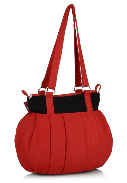 Women's canvas hand bag duck cotton College girl by HOME HEART Brands (made in INDIA)