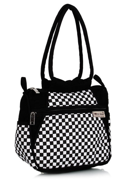 Women's canvas hand bag duck cotton Cute & classic by HOME HEART Brands (made in INDIA)