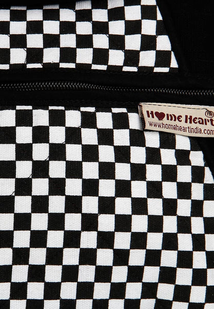 Women's canvas hand bag duck cotton Cute & classic by HOME HEART Brands (made in INDIA)