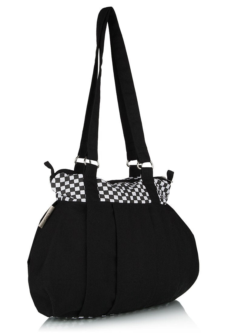 Women's canvas hand bag duck cotton College girl by HOME HEART Brands (made in INDIA)