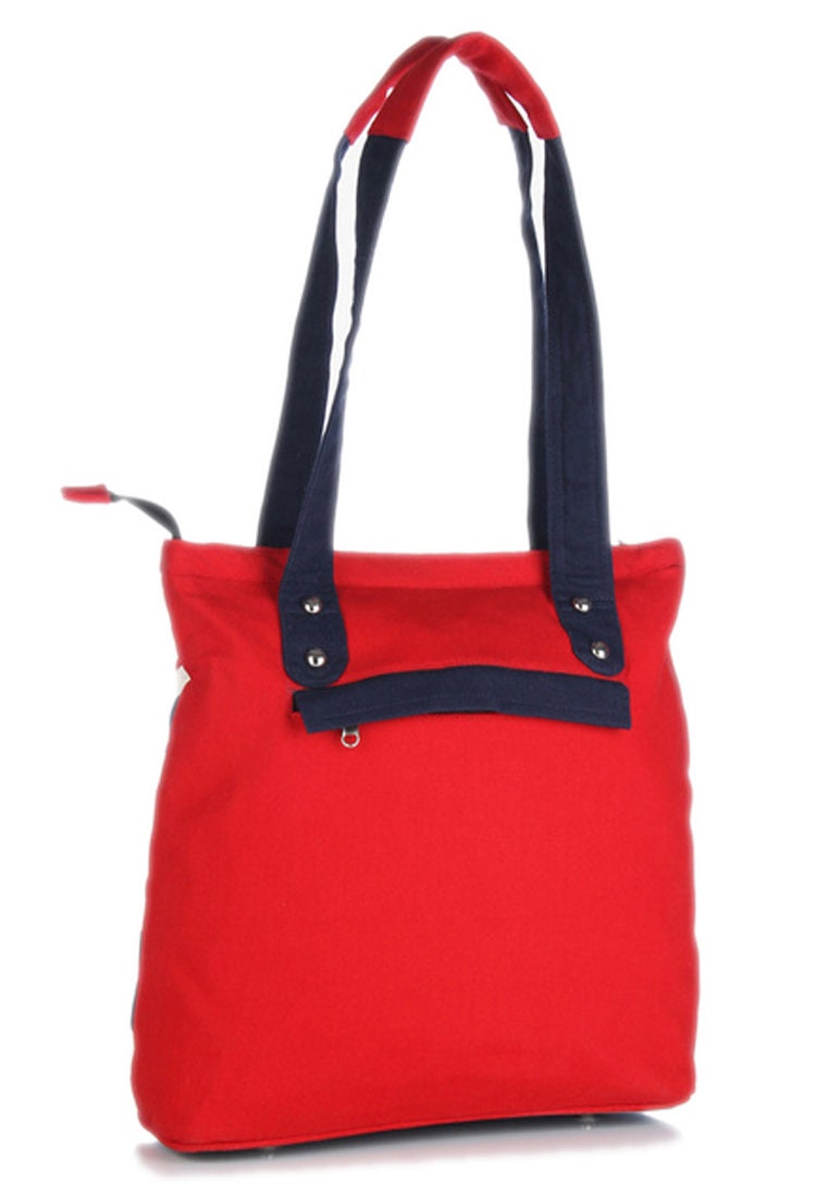 Union Jack Flag duck heavy cotton fabric Tote Bag Shopping Bag, Union Jack Patterned Shopping Bag, by HOME HEART Brands 2 color Available