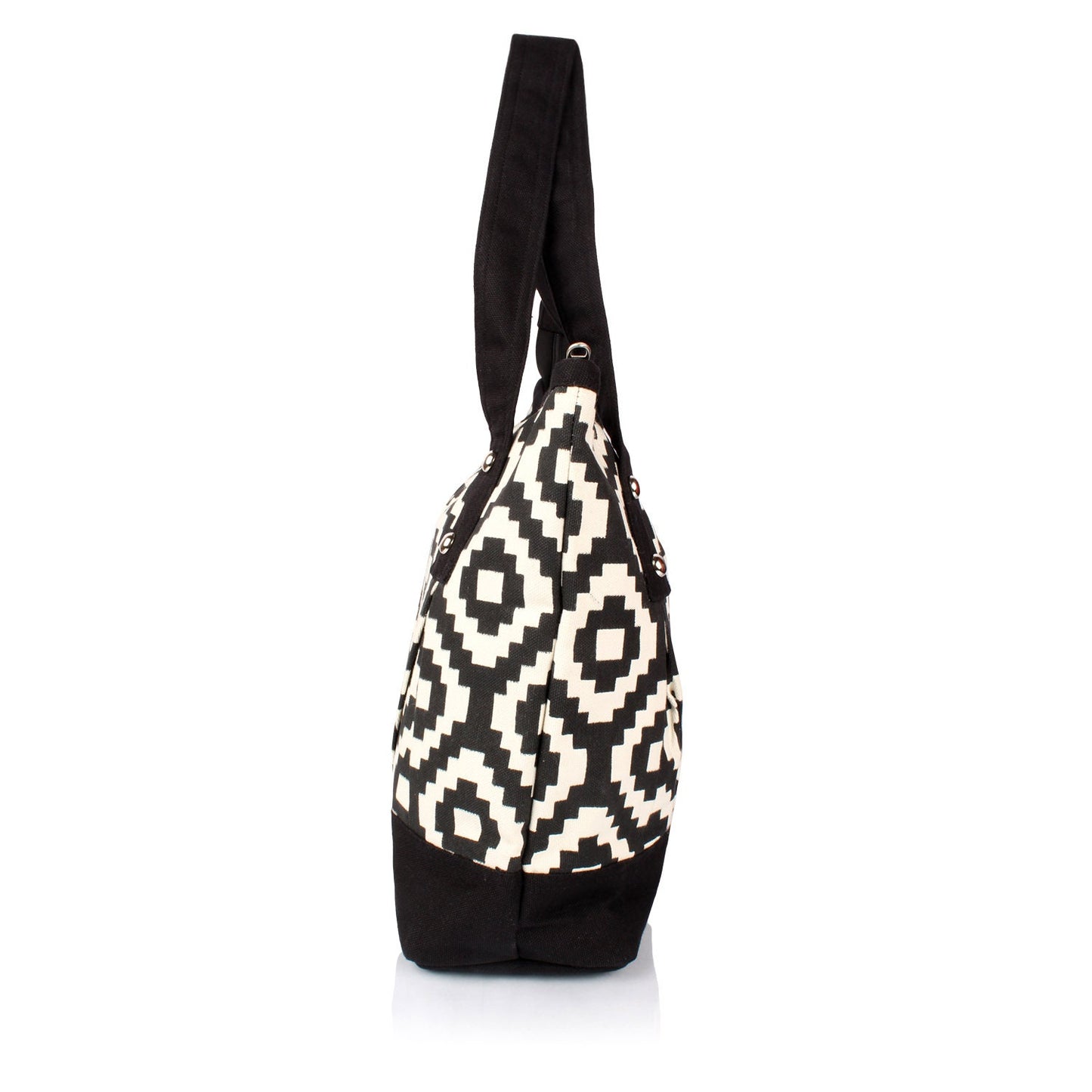 Hand bag duck cotton canvas cotton fabric hand bag Heather by HOME HEART Brands(Made in India)