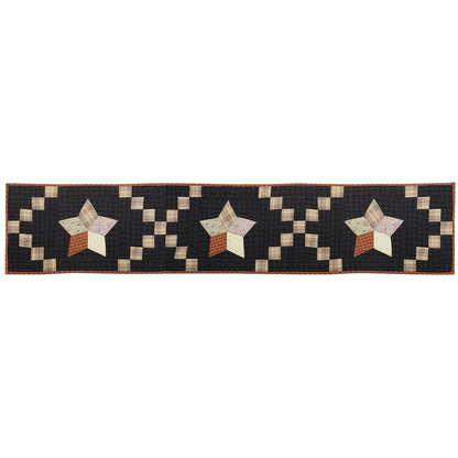 Quilted patchwork Table Runner & Toppers Galaxy Country star by HOME HEART Brands(Made in India)