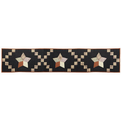 Quilted patchwork Table Runner & Toppers Galaxy Country star by HOME HEART Brands(Made in India)