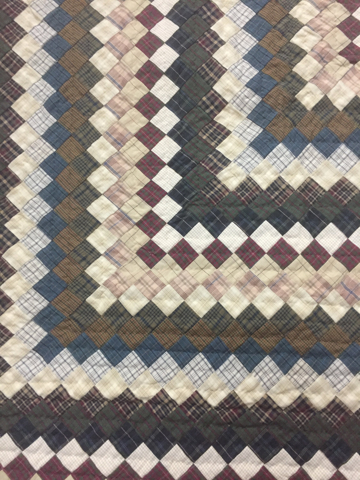 Make to order: Amish country Hand Quilted bedspread Quilt heirloom quality intricate size patchwork by HOME HEART Brands(Made in India)