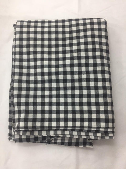 Plaid Valance Farmhouse Primitive Country black & white Window Treatment Panels Check valance by HOME HEART Brands (Made in India)