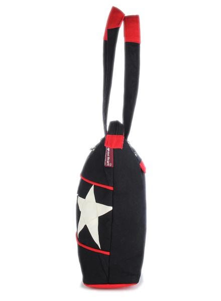 Hand bag American Star duck cotton heavy fabric Tote Bag Shopping Bag, USA flag Patterned Shopping Bag in two style by HOME HEART Brands