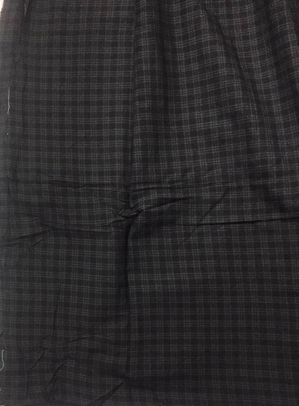 Fabric soft cotton Navy blue plaid home spun Fabric choose your yard in cut collection by HOME HEART Brands (Made in India)