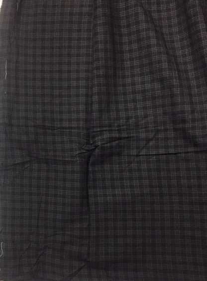 Fabric soft cotton Navy blue plaid home spun Fabric choose your yard in cut collection by HOME HEART Brands (Made in India)