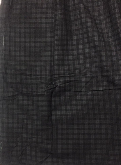 Fabric soft cotton Navy blue plaid home spun Fabric choose your yard in cut collection by HOME HEART Brands (Made in India)