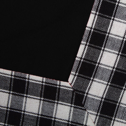Table Cloth Black Cotton 10oz(310gsm) duck Canvas Fabric Dining Tablecover for decoration Machine Washable Made in India by Home Heart Brand