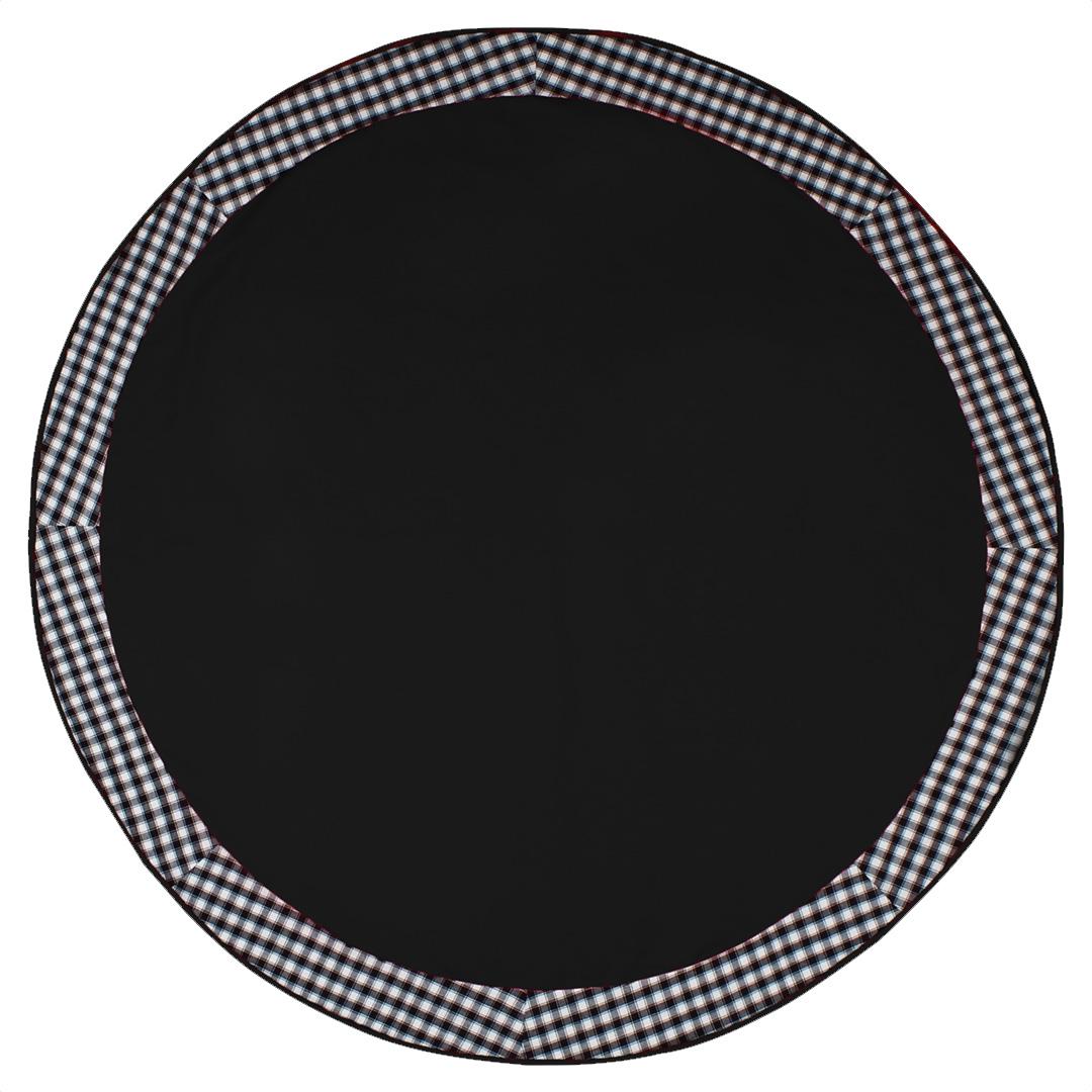 Table Cloth Black Cotton 10oz(310gsm) duck Canvas Fabric Dining Tablecover for decoration Machine Washable Made in India by Home Heart Brand