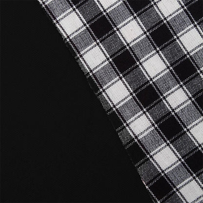 Table Cloth Black Cotton 10oz(310gsm) duck Canvas Fabric Dining Tablecover for decoration Machine Washable Made in India by Home Heart Brand
