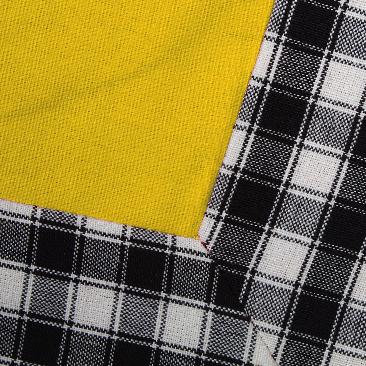 Table Cloth Yellow Cotton duck Canvas 10oz(310 gsm) Fabric Dining Table cover Machine Washable Made in India by Home Heart Brands