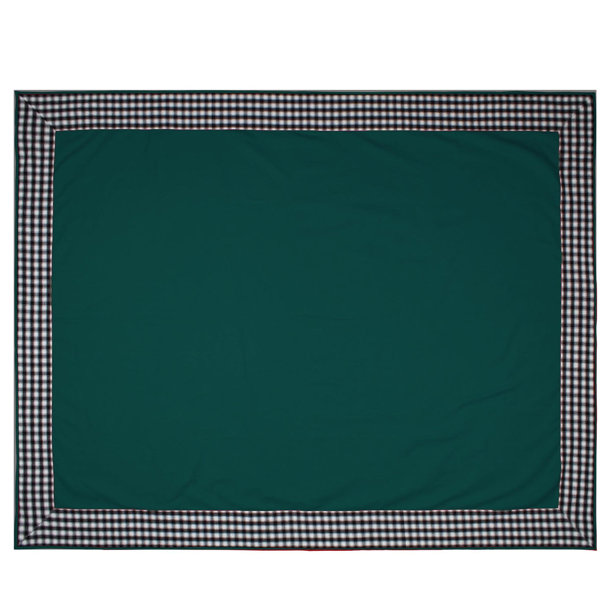 Table Cloth Myrtle Green 10oz(310 gsm) duck Canvas cotton Fabric Dining Tablecover and Machine Washable Made in India by Home Heart Brands