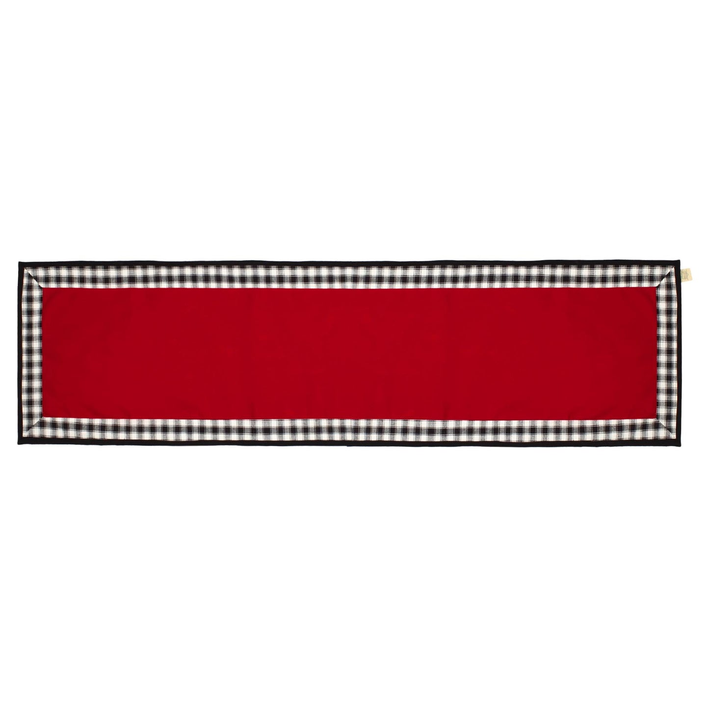 Table runner Premium tapestry fabric Red duck cotton fabric with red black border Table Runner & Toppers made in India by Home Heart Brands